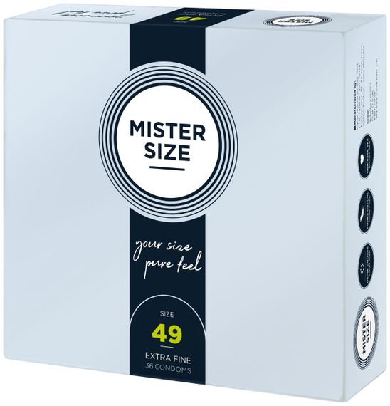 Презервативы Mister Size 49 (36 pcs) | Зображення 1