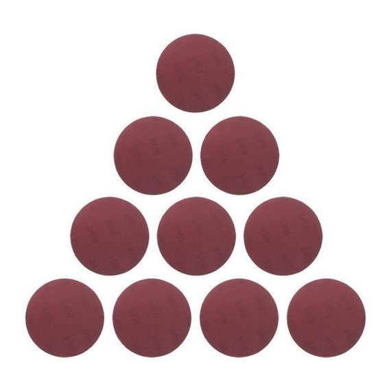 Круг наждачний самоклейний 125 мм, папір класу E, К400, 10 од. INTERTOOL BT-0569 | Зображення 3