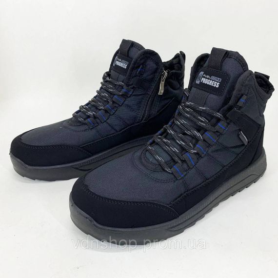 Якісні зимові термо кросівки 41р 26, 5см, Термо кросівки осінь-зима, Зручне робоче взуття для чоловіків KW-41 | Зображення 7