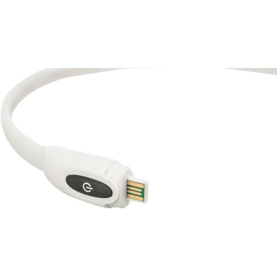 Нашийник Trixie що світиться з USB силікон різнокольоровий XS–XL 65 см х 16 мм | Зображення 3