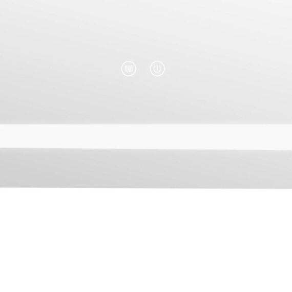 Дзеркало Lidz Kubis (KU2) 700х600 з LED-підсвічуванням Touch, з антизапотіванням, з димером, рег. яскравості LDKU60070049286 | Зображення 4