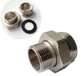 Згін-американка прямий нікель 1/2"  25/450