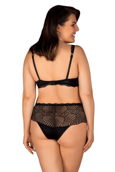 Комплект Obsessive Klarita set Черный 2XL/3XL | Зображення 1