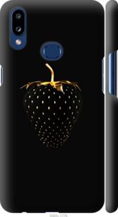 Чохол на Samsung Galaxy A10s A107F Чорна полуниця "3585m-1776-24368"