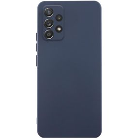 Чохол TPU GETMAN Liquid Silk Full Camera для Samsung Galaxy A52 4G / A52 5G / A52s Синій / Midnight Blue