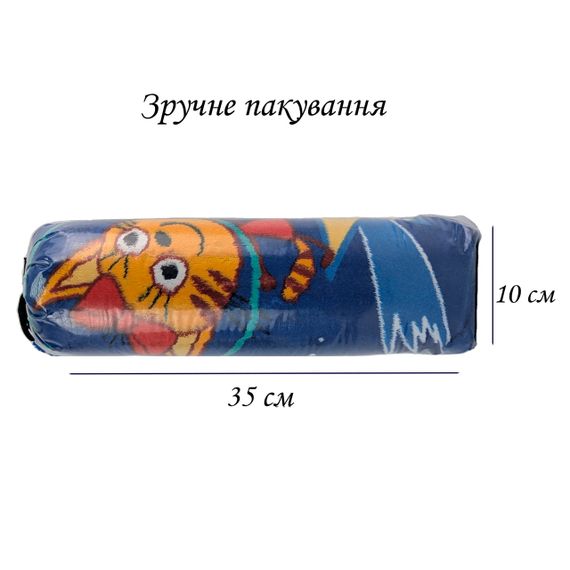 Плед флисовый Love You Космические котики 150x200 см мягкий теплый плед для дома и отдыха (8193) | Зображення 7
