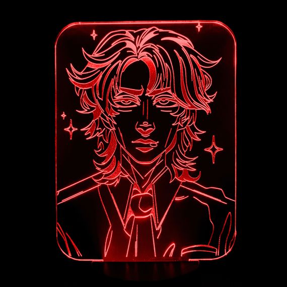 Акриловий світильник-нічник Майкл Афтон червоний tty-n001740