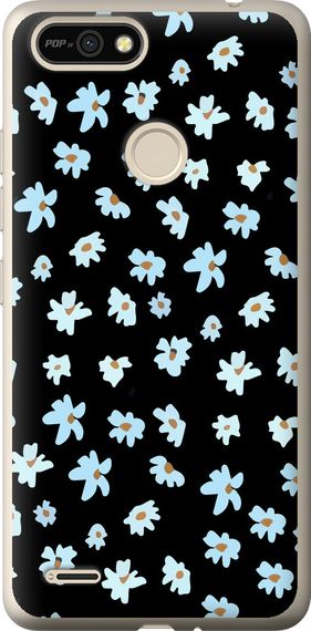 Чехол на Tecno Pop 2F B1F Цветочный "4900u-2391-17620"