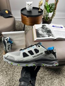 Кросівки Salomon Tech Amphib 5 Light Grey Black весна / літо / осінь A4035