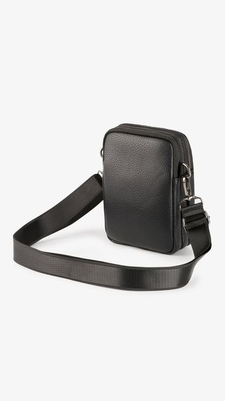 Сумка через плече чоловіча GENUA 204 Малий Чорний shop (2000999564086)