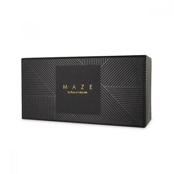 Наручники з екошкіри Bijoux Indiscrets Maze – Thin Handcuffs Black | Зображення 3