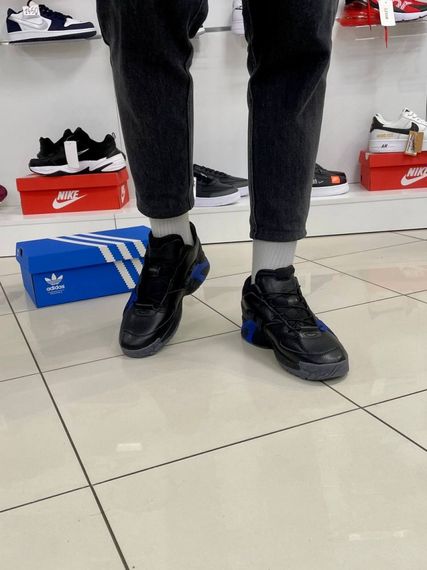 Кросівки Adidas Streetball (black / blue) | Зображення 7