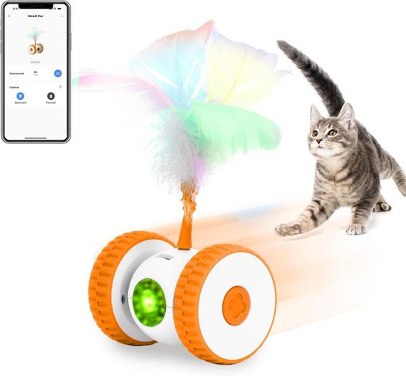Бадмінтон - мишка,іграшка для тварин USB Cat teaser AND XL-1233