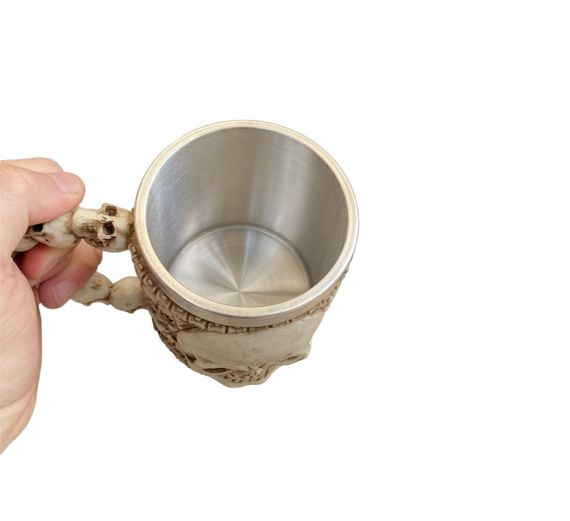 Чашка 3D Череп Пірат 350 мл | Зображення 3