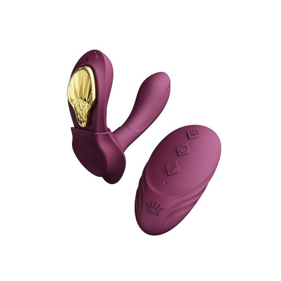 Смарт-вібратор у трусики Zalo - AYA Velvet Purple, насадка та пульт ДК Sex Aura | Зображення 3