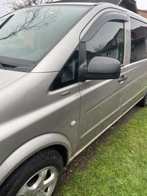 Ветровики (2 шт, HIC) для Mercedes Viano 2004-2015 гг
