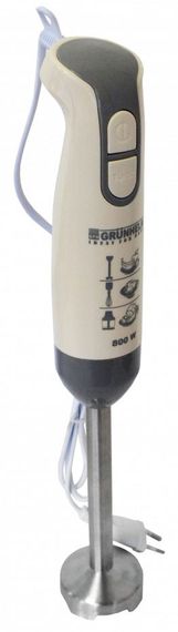 Погружной блендер 3в1 Grunhelm EBS-800SG измельчитель миксер многофункциональный кухонный Бело - серый | Зображення 3