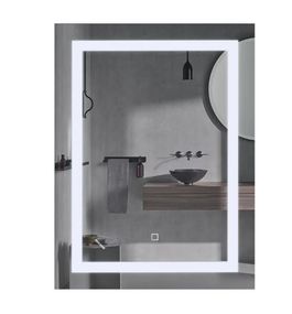 Дзеркало Mixxus TALL MR08-80x60-REVERSE з LED Touch, Anti-fog, димером, регулюванням яскравості (MI6659)