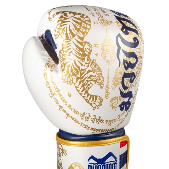 Боксерські рукавиці Phantom Muay Thai Gold Limited Edition 14 унцій (бинти в подарунок) | Зображення 2