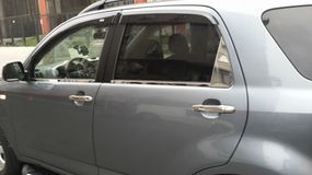 накладка на ветровічок (2 шт, нерж) для Daihatsu Terios 2006-2024 рр