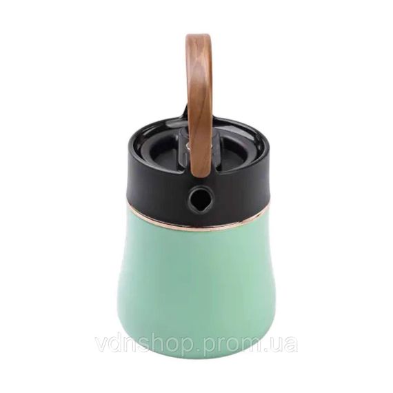 Чайник термос с датчиком температуры и вакуумной изоляцией 700 мл мятный HP-14-22M | Зображення 3