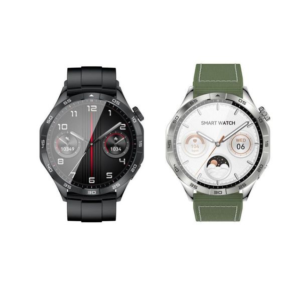 Смарт Годинник XO Watch4 AMOLED Smart Sports Call Watch Колір Чорний