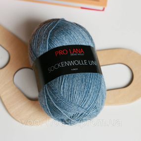 Шкарпеткова пряжа Pro Lana Sockenwolle Uni, 406
