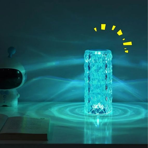 Настільна лампа ХІП Люстровий кришталевий куб Crystal Rose XPRO 25001 рожевий (42788-Crystal Rose_158) | Зображення 7