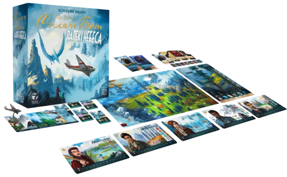 Настільна гра Сплячі Боги. Далекі небеса. Колекційне видання (Sleeping Gods: Distant Skies) | Зображення 1