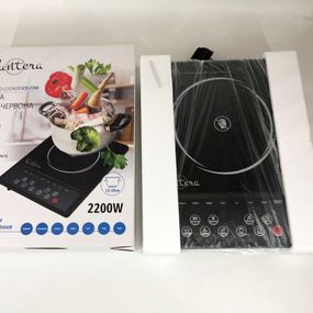 Плита домашня Suntera ICD-2200, 2200Вт, Електроплита побутова електрична, UI-314 Електроплита одноконфоркова