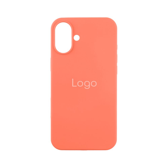 Чохол Silicone Case Full Size (AA) для iPhone 16 Колір 74.Рожевий Pomelo