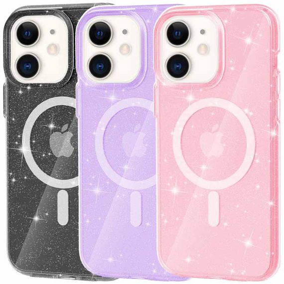 Чохол TPU Galaxy Sparkle (MagFit) для Apple iPhone 11 (6.1")