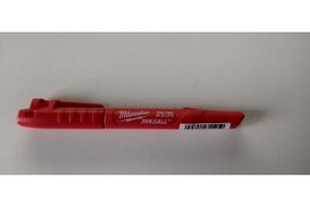 Маркер (червоний, для будмайданчика, тонкий) Milwaukee INKZALL 48223170