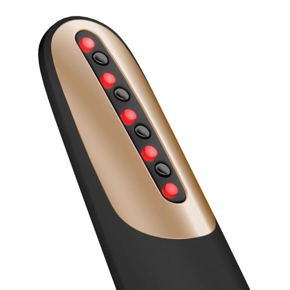 Пристрій для зміцнення і тонізації шкіри обличчя GESKE Skin Firming Wand 7в1 starlight, Сірий | Зображення 4