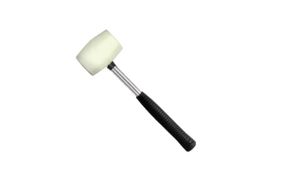 Киянка Intertool - 450 г х 65 мм белая, ручка металл (HT-0227)