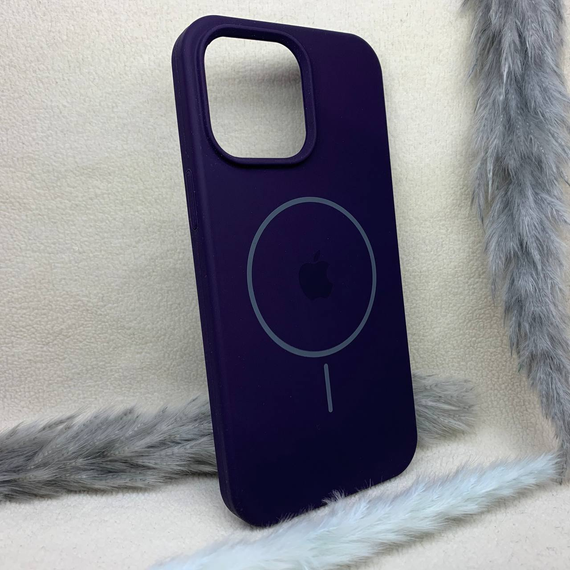 Чохол м'який Iphone 14 Pro Max MagSafe SoftTouch Протиударний Синій