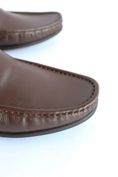 Коричневі чоловічі мокасини на гнучкій підошві 43 розмір | Зображення 6