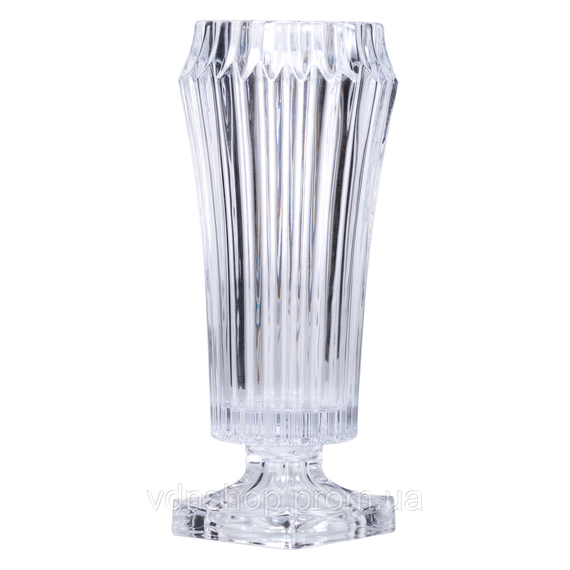 Ваза для квітів кругла 34.5 см скляна декоративна ваза з товстого скла 1.8 л HP-19-141 | Зображення 1