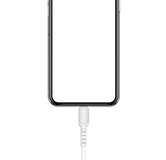 USB кабель Kaku KSC-111 USB - Lightning 1m - White | Зображення 2