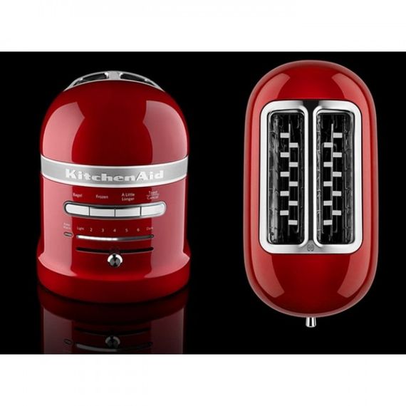 Тостер KitchenAid 5KMT2204EER Artisan, на 2 хлібця, червоний | Зображення 1