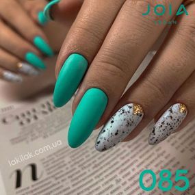 Гель-лак JOIA vegan 085 циановый, 6 мл