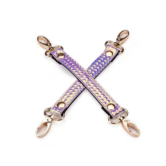 Набір Liebe Seele Pink G lossy 7pcs Bondage Kit, фіксатори, нашийник з повідцем, кляп, флогер, маска Sex Aura | Зображення 6