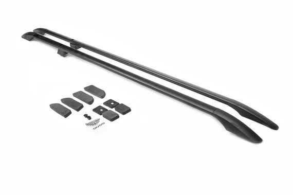 Рейлінги чорні Коротка база, пластикові ніжки для Nissan NV300 2016-2024 рр | Зображення 7