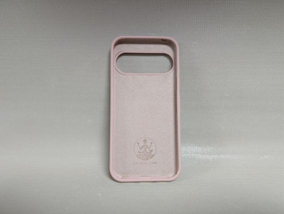 Чохол для Google Pixel 10 / Гугл Піксель 10, Lakshmi, з логотипом, м'який, протиударний, софт тач, пудровий | Зображення 1