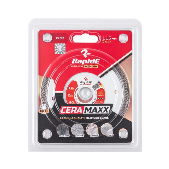 Диск алмазний Ceramaxx 115*1,4*22,23  R9701 RapidE