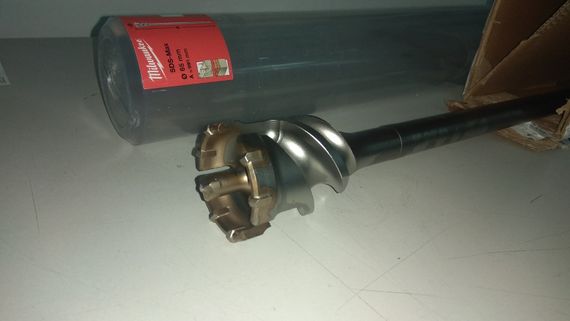 Бур проломний корончатий Milwaukee 65 х 990 мм SDS-Max TCT | Зображення 6
