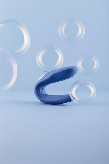 Вібратор для пар Satisfyer Double Whale з двома моторчиками, для одночасної стимуляції | Зображення 6