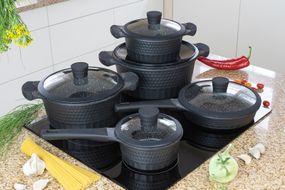Набор посуды Edenberg Black 2 EB-9186 10 предметов