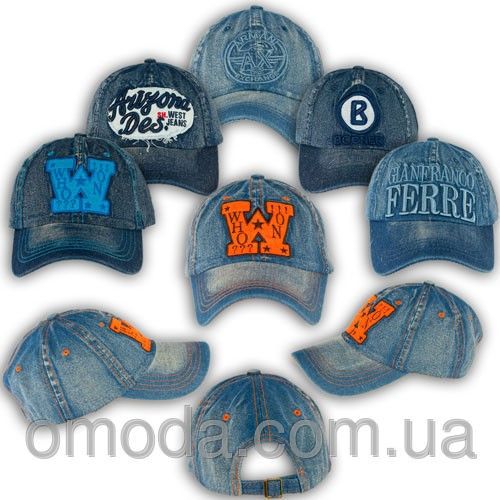 Кепка джинсовая "New jeans style" N060 54-56 | Зображення 5