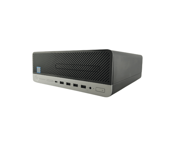 Комп'ютер HP ProDesk 600 G5 SFF / Intel Core i5-8400 (6 ядер по 2.8 - 4.0 GHz) / 8 GB DDR4 / 240 GB SSD / Intel UHD Graphics 630 б/в | Зображення 1